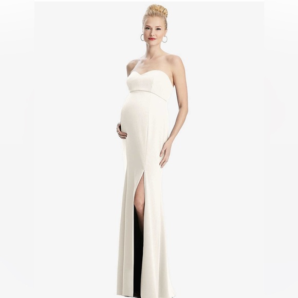 Dessy Collection | Dresses | Nwt Dessy Collection Strapless Crepe ...